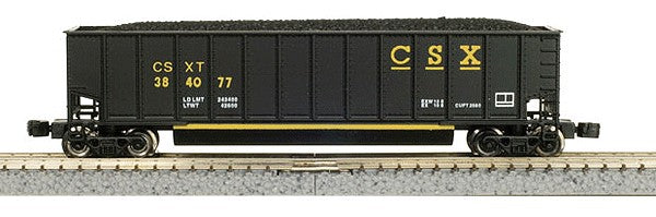 American Z-Line 9012-1 Z Scale CSX BethGon Coal Porter Freight Cars (Pack of 4)