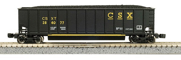 American Z-Line 9012-2 Z Scale CSX BethGon Coal Porter Freight Cars (Pack of 4)