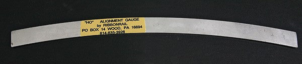 Ribbonrail 1020 HO 10'' Track Alignment Gauge Curved 20'' Radius