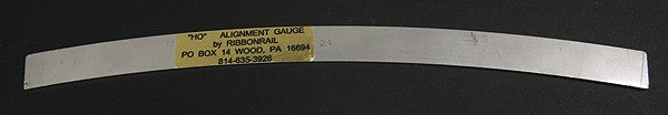 Ribbonrail 1024 HO 10 Track Alignment Gauge Curved 24 Radius