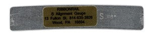 Ribbonrail 848 S 5" Track Alignment Gauge - Curved 48" Radius