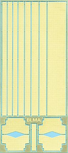 BLMA Models 250 N Scale Diamond Tread Plate