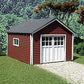 Branchline Trains 632 HO Scale Hudson Garage Laser-Art Building Kit