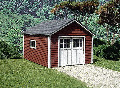 Branchline Trains 632 HO Scale Hudson Garage Laser-Art Building Kit