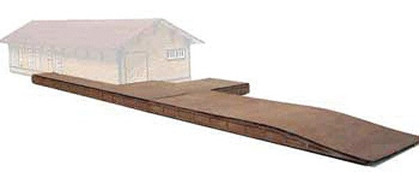Branchline Trains 666 HO Santa Fe Station Platform Kit