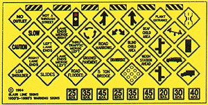 Blair Line 110 HO Scale Warning Signs #4