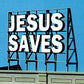 Blair Line 1507 Z, N, HO Jesus Saves Laser-Cut Billboard Kit