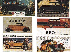 Blair Line 2405 HO 1920's Car Billboard Inserts #1