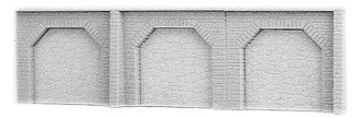 Brawa 2700 N 4-3/4" x 2" Enclosed Stone Arch Wall