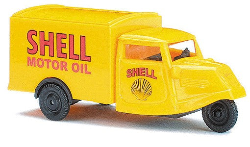 Busch 40641 HO 1:87 Tempo Dreirad 3-wheeler Shell Motor Oil Delivery Truck