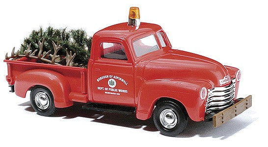 Busch 48222 HO Chevy Pick-Up DPW Aspinwl
