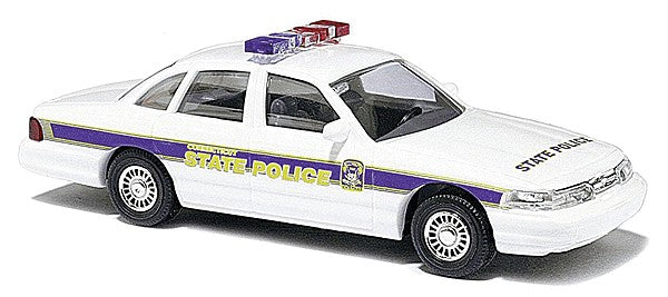 Busch 49086 HO Ford Crown Vctoria Connecticut State Police