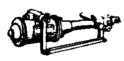 Cal Scale 190-217 HO Steam Loco Power Reverse Brass Casting Type T