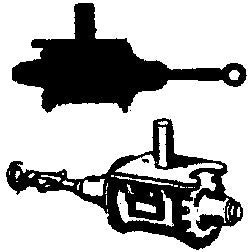 Cal Scale 190-221 HO Brake Cylinders (Brass Casting) Steam Loco Tender