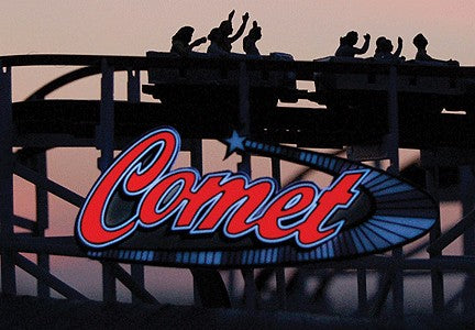 CoasterDynamix WC0010 Comet Rollercoaster Neon Sign