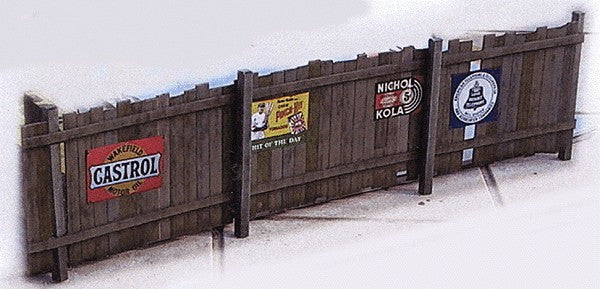 Clever Models 1021 N 30" Plank Board Fence Paper Building Kit