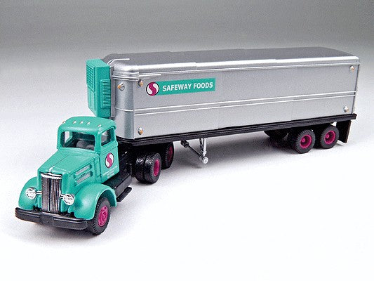 Classic Metal Works 31148 HO Mini Metals Safeway Foods White WC Tractor/Trailer