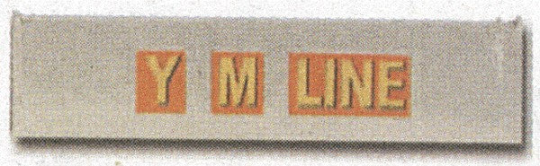 Con-Cor 0004-005205 N 40' Y M Line Containers (Pack of 2)