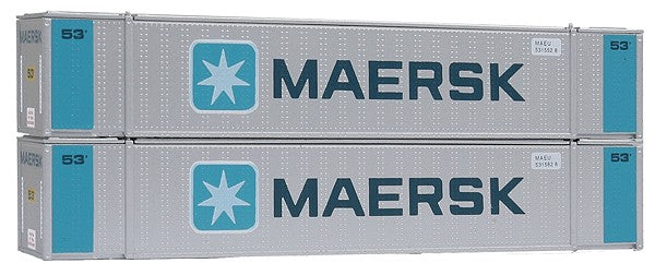 Con-Cor 53007 N Maersk 53' Container (Pack of 2)
