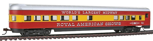 Con-Cor 0001-00968 HO Royal American Shows 72' Smooth-Side Observation