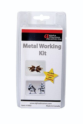 Alpha Abrasives 0002 Metal Working & Finishing Kit