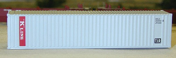 Deluxe Innovations 5380 N K Line 40' Dual Logo Corrugated Container