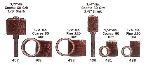 Dremel 430 Drum 1/4" With Coarse Band