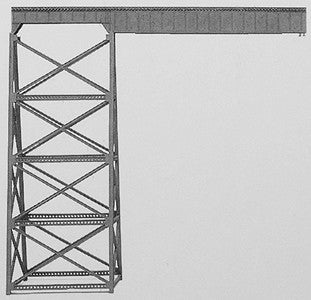 Micro Engineering 75-542 N 120' Length Extension Tall Steel Viaduct