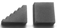 Micro Engineering 80-203 N Palstic Steps & Stoop (Pack of 4)