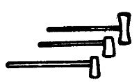 Evergreen Hill 8029 O Assorted Axes & Mauls (Set of 6)