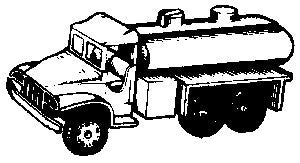 EKO 4025 HO Green World War II M35 2-1/2-Ton Fuel/Water Tanker