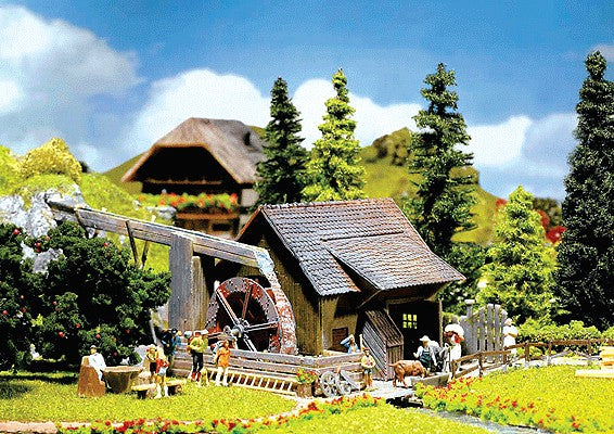 Faller 130225 HO Mill with Waterwheel with Pump