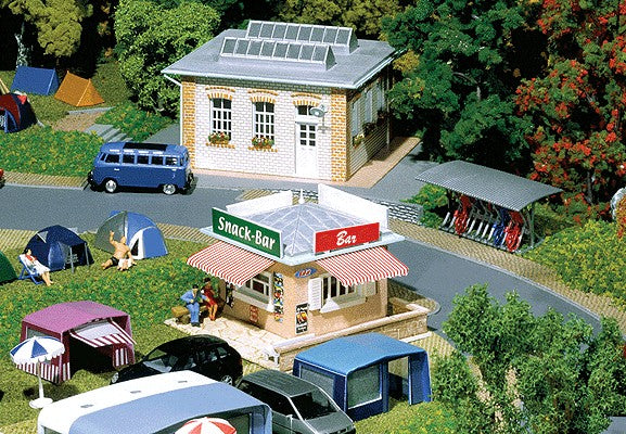 Faller 130502 HO Campground Add-on Set Kit