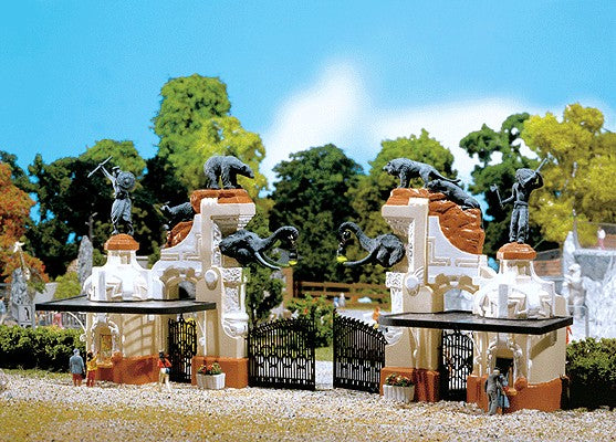 Faller 130561 HO Hagenbeck Zoo Entrance Building Kit – Trainz