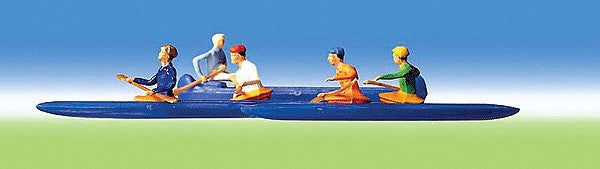 Faller 153023 HO Kayakists with Kayaks (Set of 9)