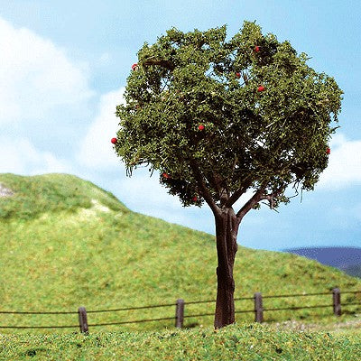 Faller 181336 HO 3-11/32" Premium Apple Trees With Fruit (Pack of 2)