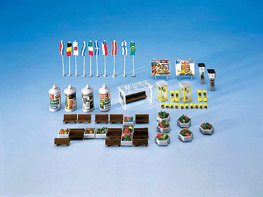 Faller 272573 N Town Accoessories Assortment (Pack of 67)