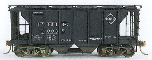 Funaro & Camerlengo 7090 HO Erie Greenville 1321 Cu. Ft Covered Hopper Kit