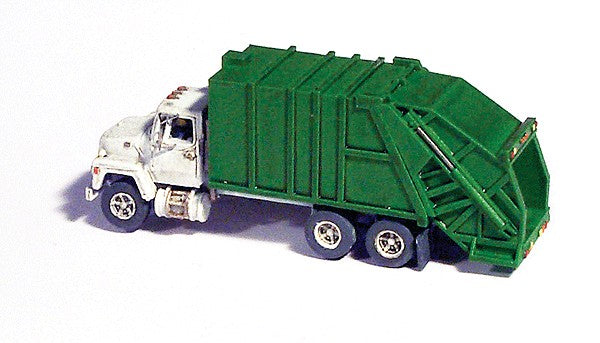 GHQ 53018 1:160 N Scale 1980's Garbage Truck Unpainted Kit