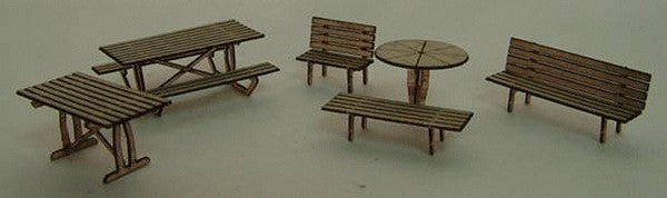 GCLaser 1103 N Tables & Chairs Laser Cut Kit (Set of 19)