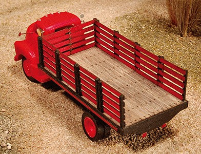 GCLaser 123813 HO Stake Bed 1948-53 COE Long Wheelbase Sylvan Stake V-006 Kit