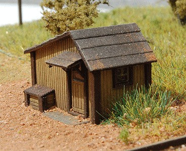 GCLaser 201 N Scale Tool Shed Building Kit