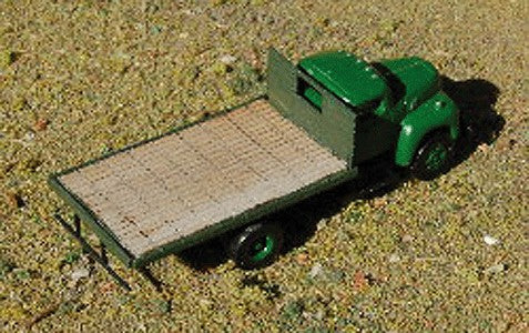 GCLaser 292-2236 N Scale Flatbed Truck Kit Fits Classic Metal Works R-190