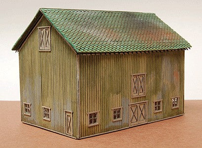 GCLaser 4283 N Scale Barn Laser Cut Kit