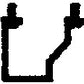 Tichy 3044 HO Stepped Offset Bottom Mount Freight Car Stirrups (Pack of 10)