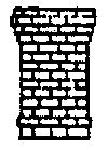 Grandt Line 5057 HO Scale DRGW Station 1/4" x 1/2" Chimney (Pack of 3)