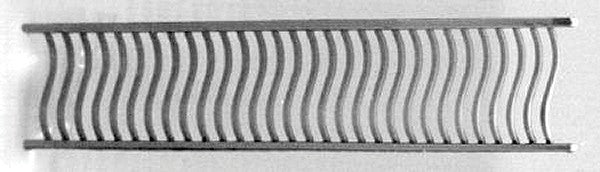 Grandt Line 5295 HO S-Curved Iron Railing (Pack of 4)