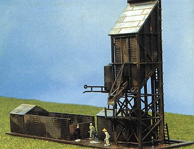Heljan 606 N Scale Sand/Coaling Complex Plastic Building Kit