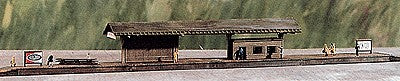 Heljan B-645 N Scale Station Platform Building Kit