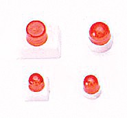 Herpa 050159 1:87 Warning Lights - Nonworking Orange